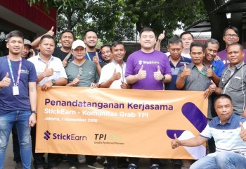 StickEarn Kumpulkan 16 Koordinator Wilayah GrabCar