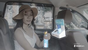 In-car Sampling di StickMob, Cara Nivea Perkenalkan Varian Baru