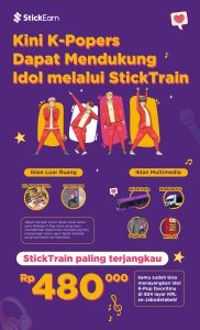 Kini K-popers Dapat Mendukung Idol melalui StickTrain
