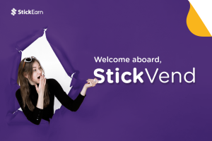 Welcome aboard, StickVend!