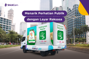 Menarik Perhatian Publik dengan Layar Raksasa