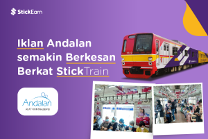 Iklan Andalan semakin Berkesan Berkat Train Advertising
