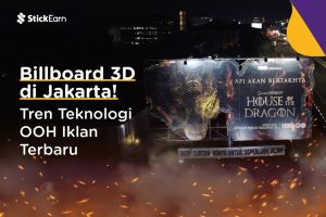Billboard 3D di Jakarta! Tren Teknologi OOH Iklan Terbaru