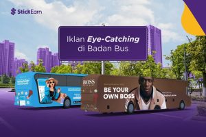 Iklan Eye-Catching di Badan Bus Banyak Keuntungan