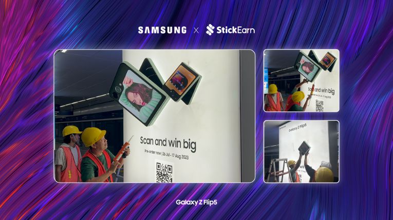 iklan Samsung di OOH
