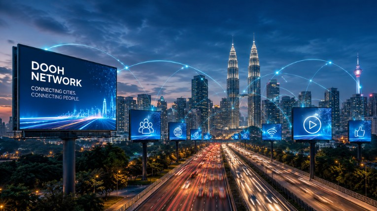 DOOH Networking advertising